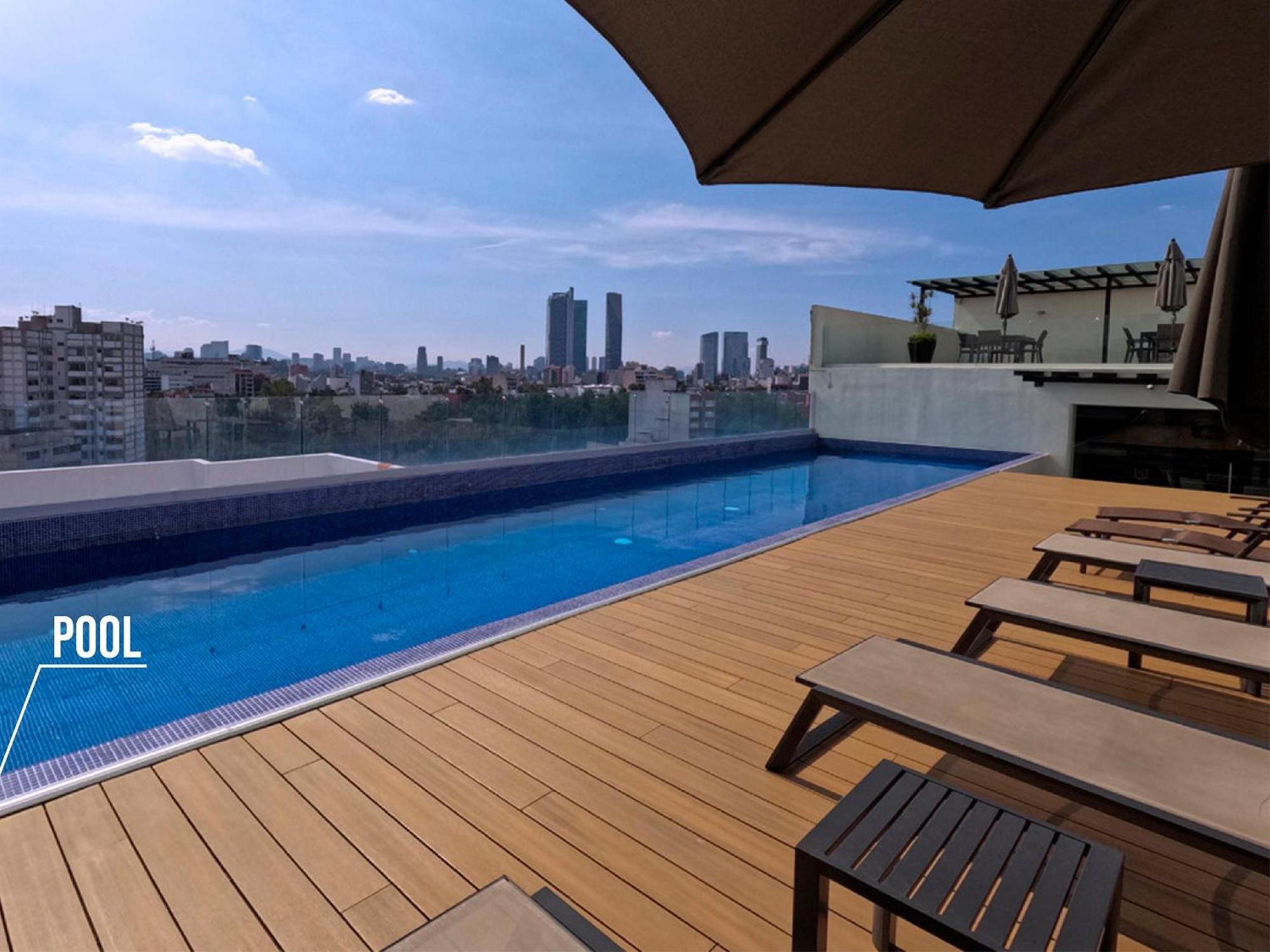 Amazing City Views Condesa Roma By Bamboo Skylife Мехіко Екстер'єр фото