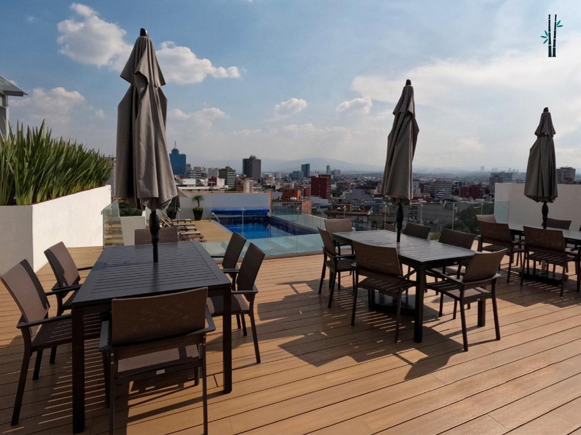 Amazing City Views Condesa Roma By Bamboo Skylife Мехіко Екстер'єр фото